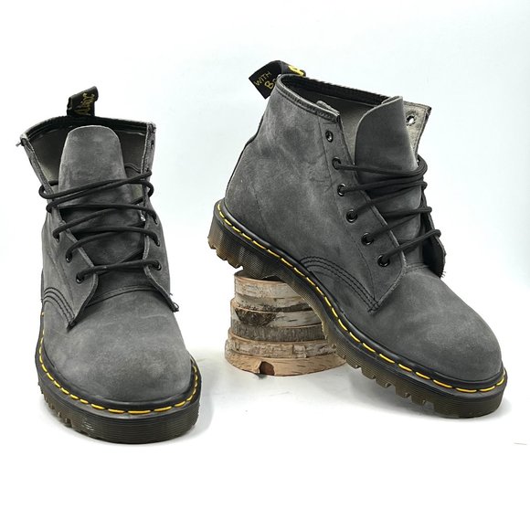 Dr. Martens Other - Dr Martens Grey Suede Boots